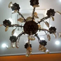 لوستر بسیار زیبا و سنگین ماله ۹ سال پیشه|لوستر و چراغ آویز|تبریز, |دیوار