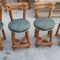 صندلی بلند تکیه گاه دوتایی اپنی صندلی جزیره اوپن