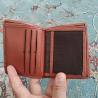 کیف پول مردانه چرم طبیعی دست دوز|کیف، کفش، کمربند|کرمانشاه, |دیوار