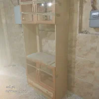 زیرتلویزن ام دی اف شیشیه رفلاکس|میز تلویزیون|شیراز, تلخ داش|دیوار