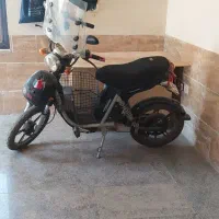 دوچرخه اسکوتر برقی شارژی با لوازم