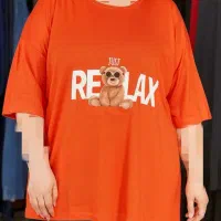 تیشرت لانگ سایزبزرگ نخ پنبه سایز 48تا64 بزرگ 8 رنگ