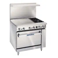 اجاق گاز ۲ شعله به همراه صفحه گریل امپریال آمریکا