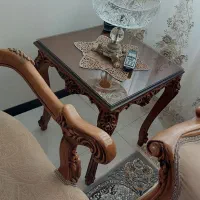 مبلمان تمام چوب گردو استیل ۹ نفره،مبل کلاسیک۷ نفره|مبلمان خانگی و میز عسلی|تهران, آهنگ|دیوار