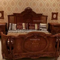 سرویسخواب کویین حصیری سرویس خواب تخت|تخت و سرویس خواب|تهران, شهرک ولیعصر جنوبی|دیوار