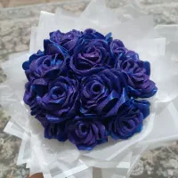 دست گل ربانی ابی کهکشانی