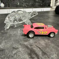 ۲ دکوری ،مجسمه لاک پشت کریستالی و ماشین