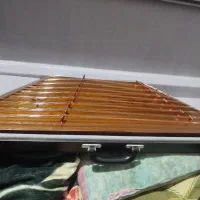 سنتور استاد معینی|سازهای سنتی|رشت, یخسازی|دیوار