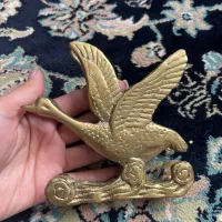 جا دستمال کاغذی برنزی