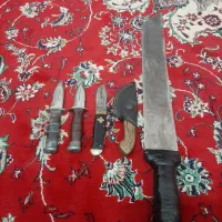 چاقو بلند و کوتاه|کلکسیون اشیاء عتیقه|بهارستان, |دیوار