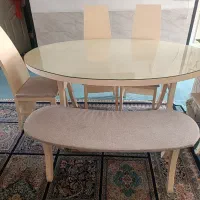 میزغذاخوری‌۶نفره‌وصندلی‌درحدنو
