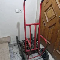 چرخ باری سایز بزرگ وگاز دوشعله چهارپایه