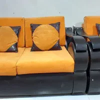 مبل ۷ نفره راحتی در حد نو|مبلمان خانگی و میز عسلی|بوکان, |دیوار