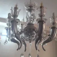 لوستر 6شاخه کریستالی