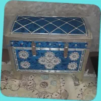 صندوق و صندوقچه سنتی|صنایع دستی و سایر لوازم تزئینی|نیر (یزد), |دیوار