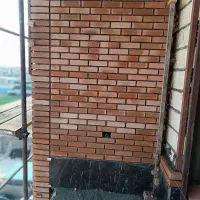 استادکارآجرنمای ساختمان و سوله