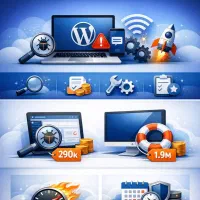 حل اختلالات وردپرس بخاطر قطع اینترنت