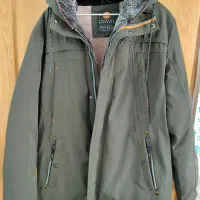 کاپشن مردانه روسی بسیار ضخیم دماسنج دار