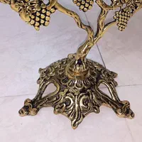 ست پذیرای شیرینی و شکلات خوری برنج ترکیب بشقاب چین|ظروف سرو و پذیرایی|تهران, خاک سفید|دیوار