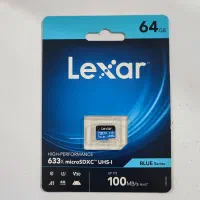 کارت حافظه رم ۶۴ گیگابایت لکسار سرعت بالا