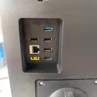 آل این وان صنعتی نسل ۸ lenovo پایه اسانسوری چرخشی|رایانه رومیزی|اردبیل, |دیوار