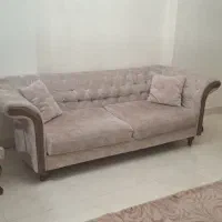 مبل چستر نیم ست چوب راش شرکتی|مبلمان خانگی و میز عسلی|تهران, نبی اکرم|دیوار
