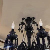 لوستر باکارات شیشه ای|لوستر و چراغ آویز|ری, دولت‌آباد|دیوار