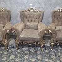 مبل ۷ نفره کلاسیک همراه جلومبلی