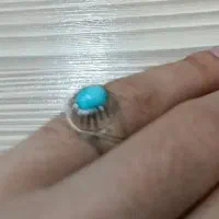 انگشتر فیروزه عجمی کهنه