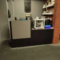 میز کانتر و شلف دیواری