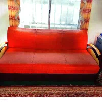 مبل راحتی ۷ نفره با یک میز و یک عدد جلو مبلی|مبلمان خانگی و میز عسلی|صومعهسرا, |دیوار