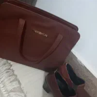 کیف وکفش ست رنگ عسلی|کیف، کفش، کمربند|کرمانشاه, |دیوار