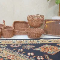 ظرف پذیرایی حصیری