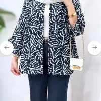 تونیک مانتویی لینن ناز مهر