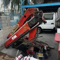 بنز جرثقیل|خودرو سنگین|آبسرد, |دیوار