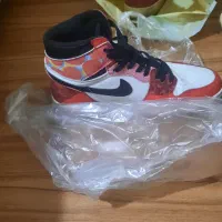 کفش کتونی سفیدوقرمز نایک