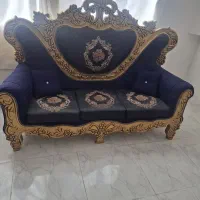 یه دست مبل 7نفره طرح سلطنتی درحدنو