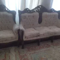 مبلمان به صرفه واقتصادی تمام چوب روکش مخمل|مبلمان خانگی و میز عسلی|مشهد, تلگرد|دیوار