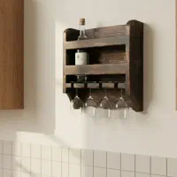 استند لیوان و بطری