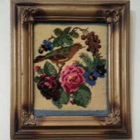 دو عدد تابلو فرش دستباف