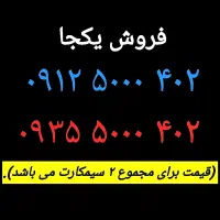 0912-5000-402 با خط همزاد 09355000402 * بیلبوردی.