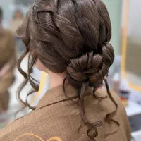 مدل شنیون تخصصی جهت تکمیل البوم|خدمات آرایشگری و زیبایی|فردیس, شهرک ارم|دیوار