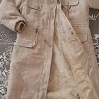 کاپشن گرم داخل خز دار