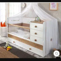 تخت و کمد نوزاد|تخت و سرویس خواب|مشهد, شهید بهشتی|دیوار