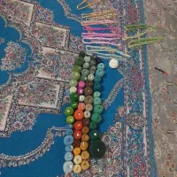 نخ و نقشه منظره طبیعت|تابلو فرش|مشهد, شهرک مطهری|دیوار