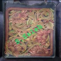 راهنمایی دوخت و حکاکی دستی روی چرم|فعالیت داوطلبانه|قم, یزدان‌شهر|دیوار