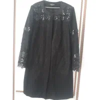 مانتو مشکی مجلسی