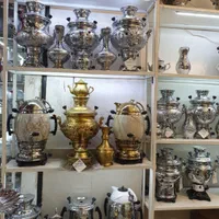 ca4 برنجی گازی ki6 سماور کتری مسی ذغالی زغالی ca4|قوری، کتری، قهوه‌ساز دستی|اصفهان, دستگرده|دیوار