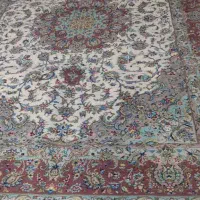 فرش ۹متری دست بافت پشم ۴رنگ ابریشم|فرش|کاشان, حسن آباد|دیوار