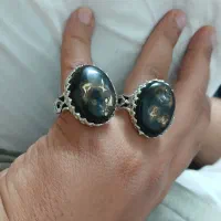 انگشترجفت سلطانی مصور